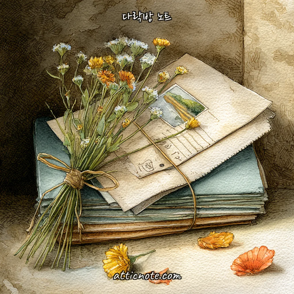 편지나 사진 — Connection Anchor