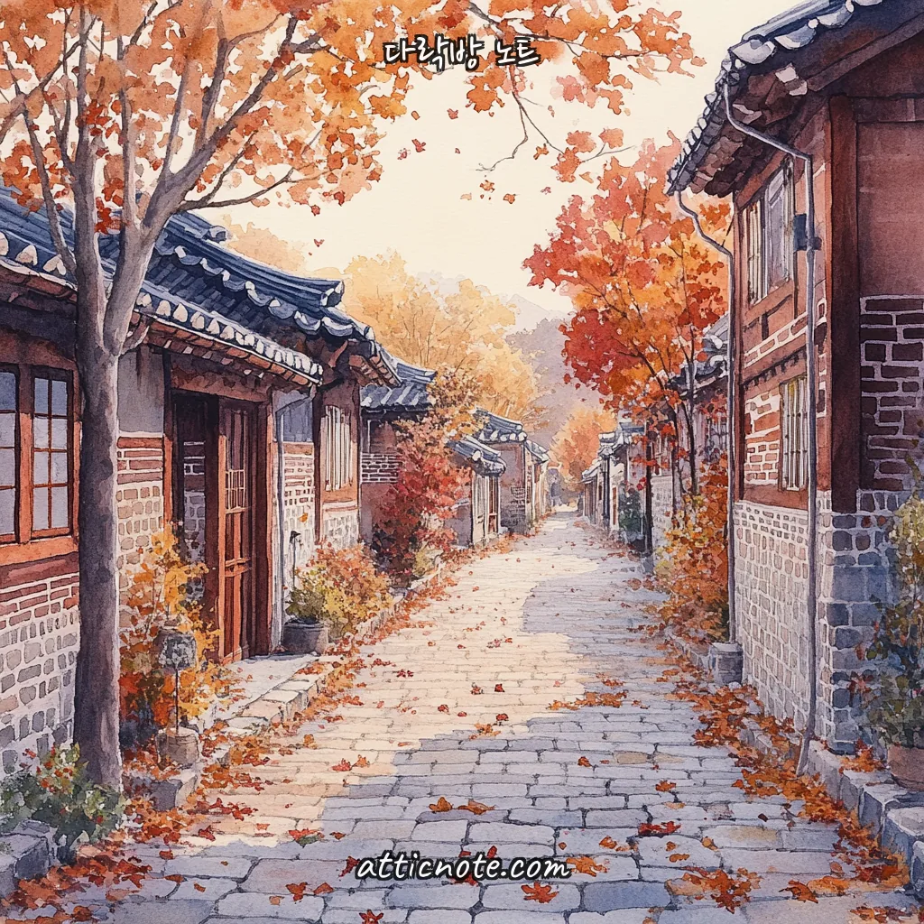 골목 — 자유·탐색형