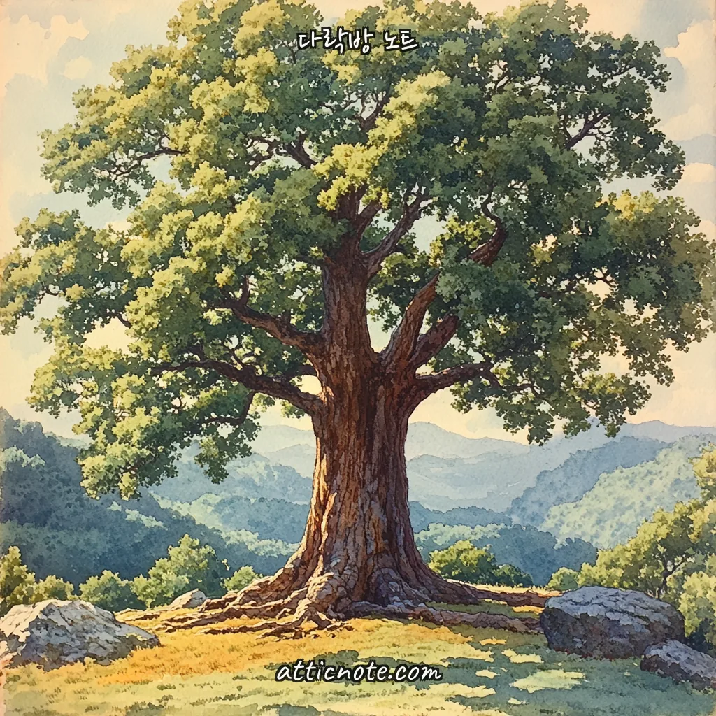 떡갈나무 — 꾸준형 (Steady)