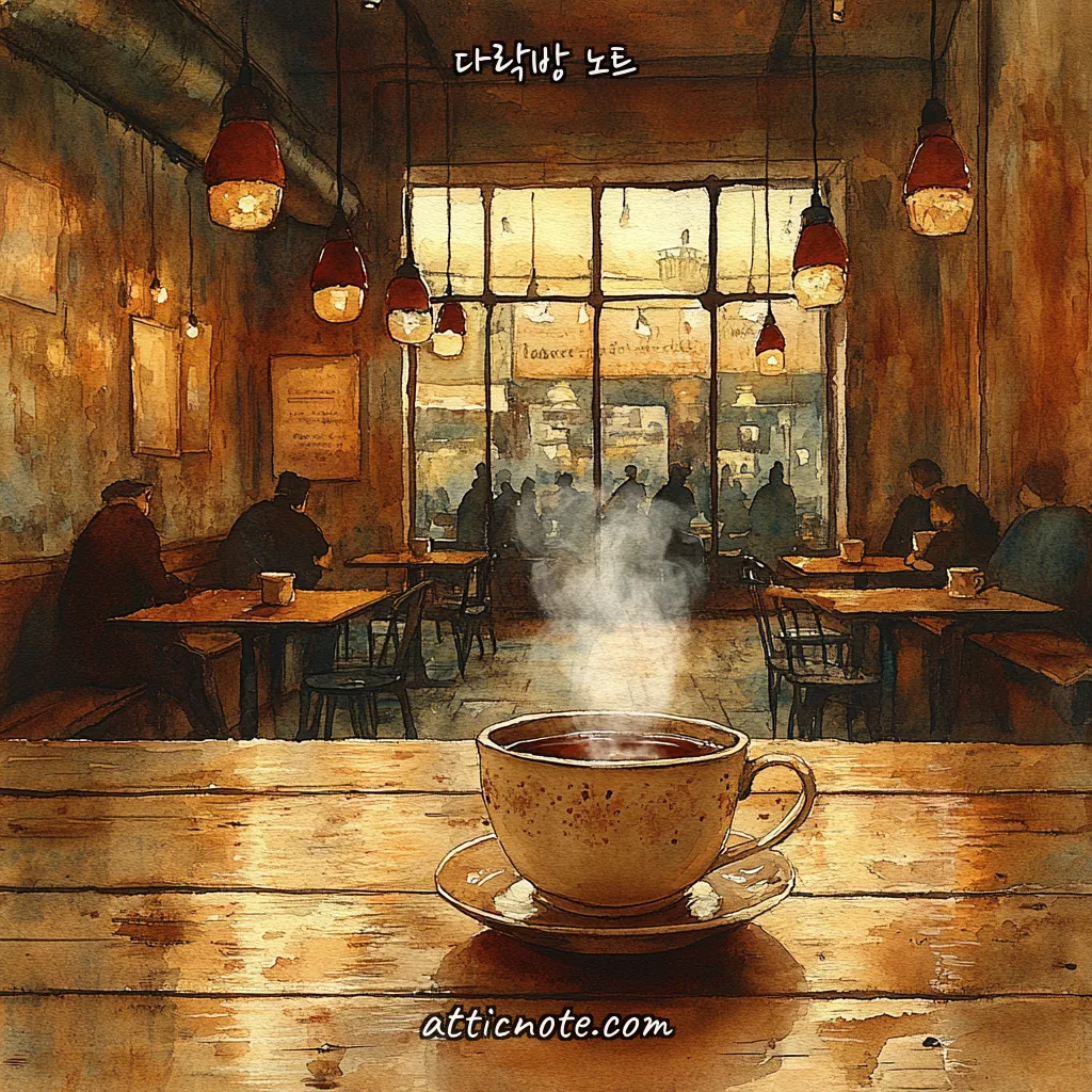 카페 — 느슨한 연결 (Loose connection)